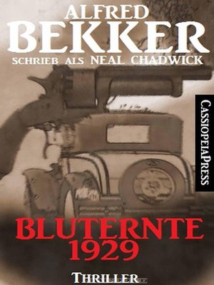 cover image of Bluternte 1929